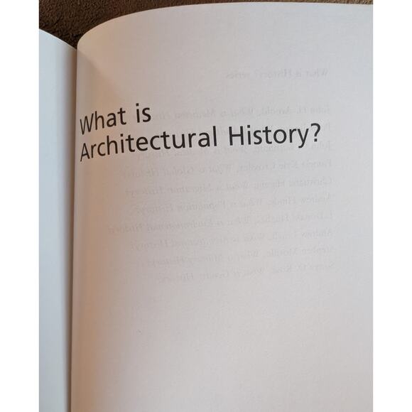 What Is Architectural History? 2010 By Andrew Leach - Picture 14 of 16